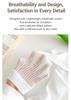 Made in Korea Ribbed Crew Socks 5-Pack