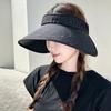National Tide Wind Empty Top Hat Children's Summer UV Protection Sun Hat Foldable Outdoor Versatile Cycling Beach Hat