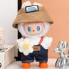 For Anime Labubu Doll Clothes Fashion Overalls Labubu Idol V1 V2 V3 Dolls Clothing Accessories 15/17cm Plush Doll Universal