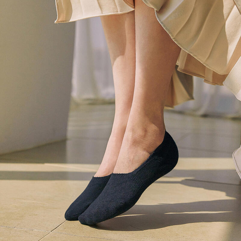 Women s Non-Slip Fake Socks Navy GK-15 Woman(220~250mm)