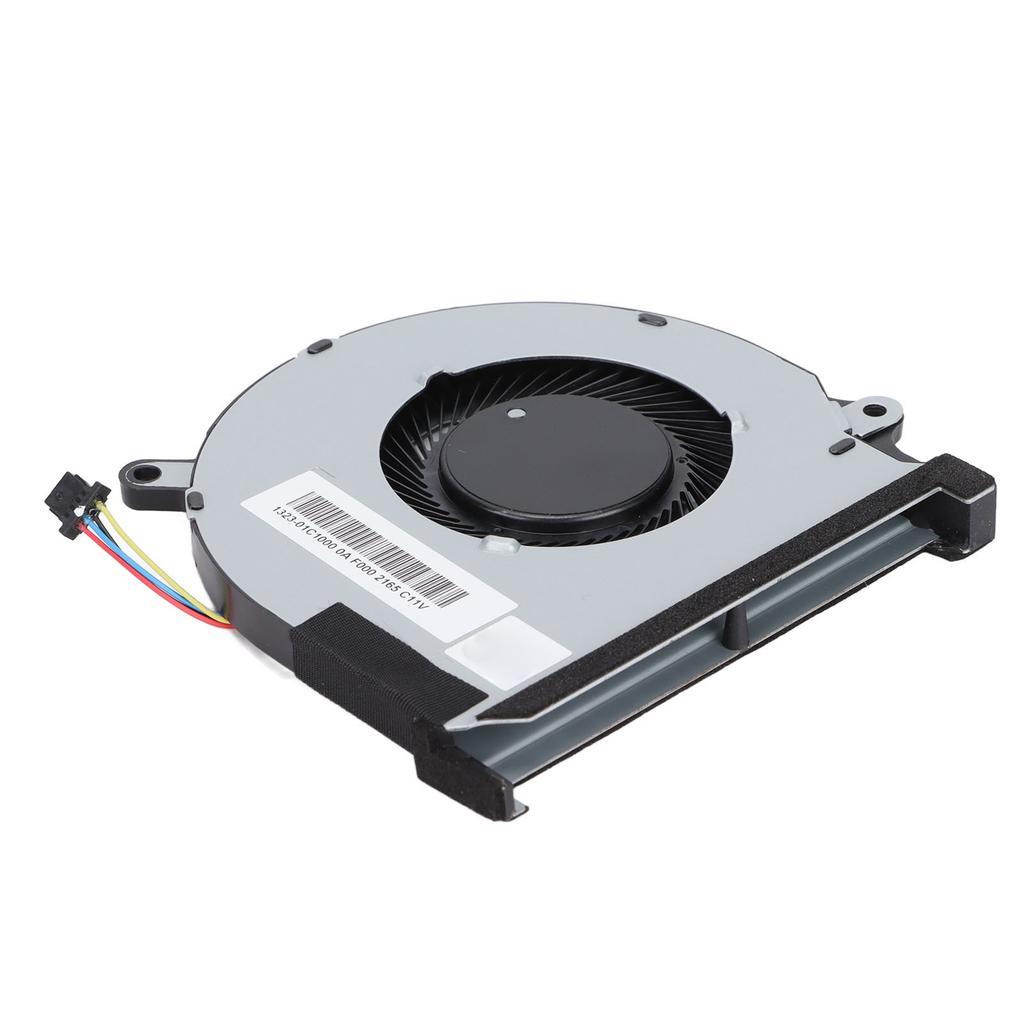 CPU Fan 4pin Power Connector Replaceable Computer Parts Durable Aluminum Alloy Laptop Cooling Fans