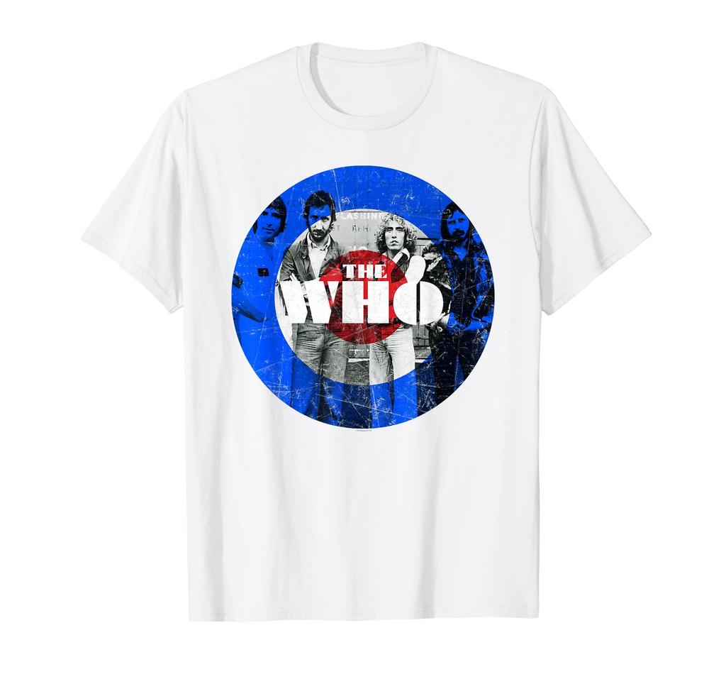 The Who Official Circle Target Photo T-Shirt
