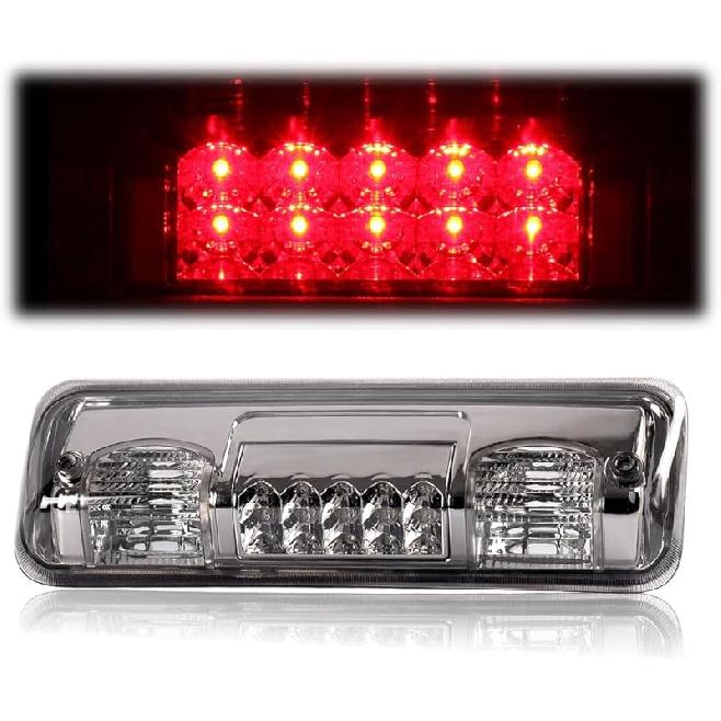 GRAND ORANGE LED Third Brake Lights Compatible With Ford F150 / Fits Lincoln Models 2004-2008 DOT Certified 3Rd Tail Light Assembly