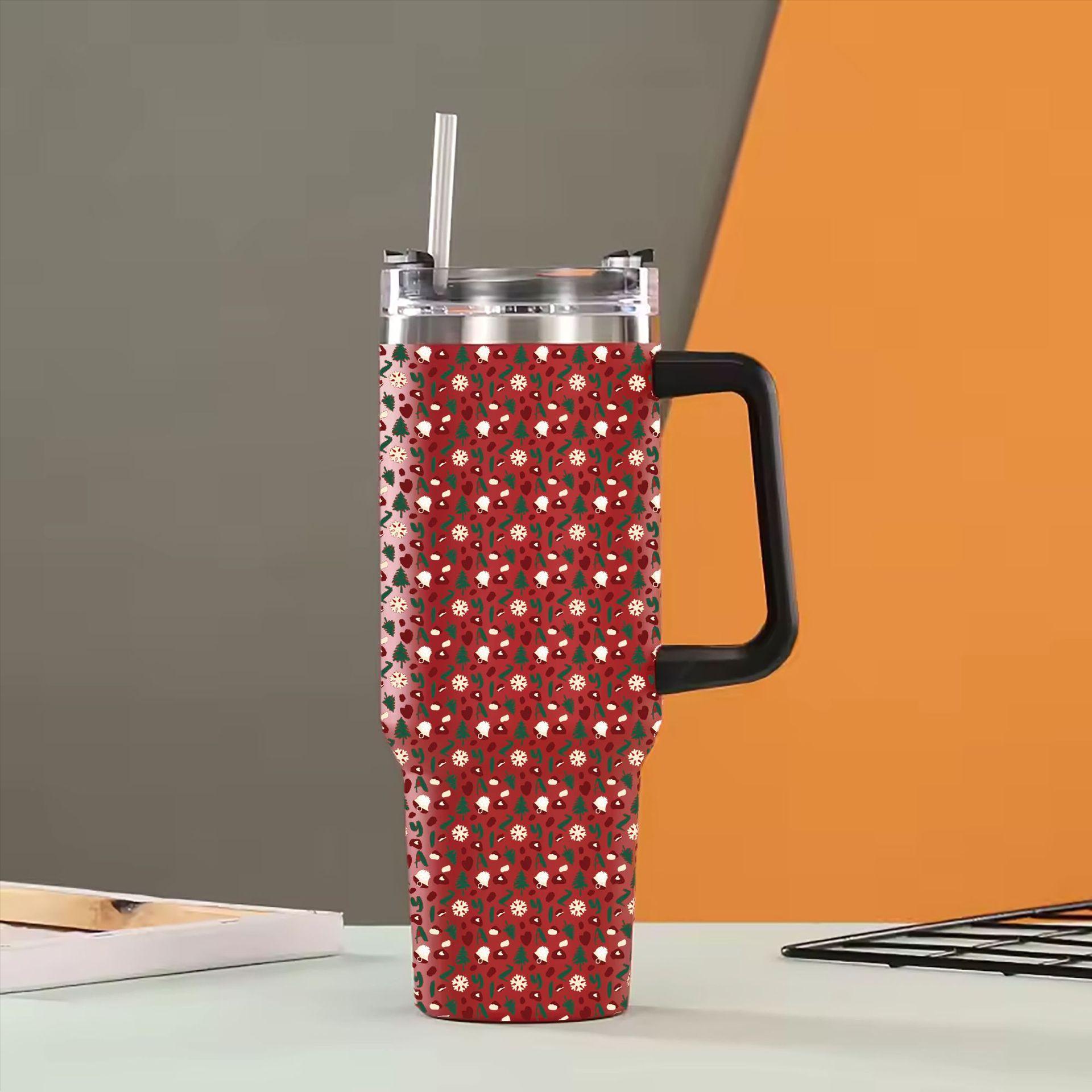 

2026 Christmas and Halloween Ice Cup Gift with High Appearance Level 40oz Ice Cup A Bestseller That Keeps You Warm and Cold 1200ML