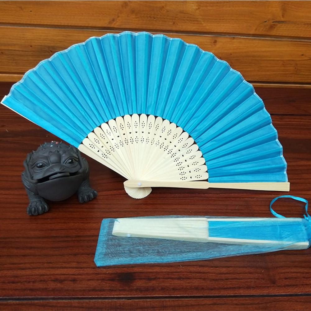   Hand Held Fan  Silk Folding Fan Party Wedding Decor