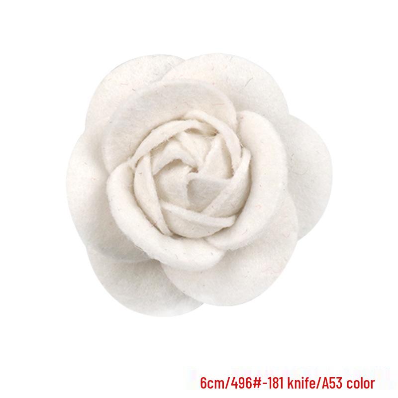 Non-Woven Camellia Flower Hair Clips: Elegant DIY Accessories for Jewelry and Clothing.