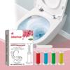 4PCS Toilet Gel Deodorant Flower Cleaner Aromatic Drain Toilet Cleaning Air Fragrance Freshener Home Bathroom Cleaning Tool