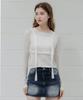 PANDORAFIT Layered Hoodie Sheer Top