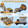 Heculos Car 7 Construction Vehicle Includes Catapult Type Work Mini Christmas Birthday Kindergarten Educational Toy Toy, Set, Sound, Rail, Vehicle,
