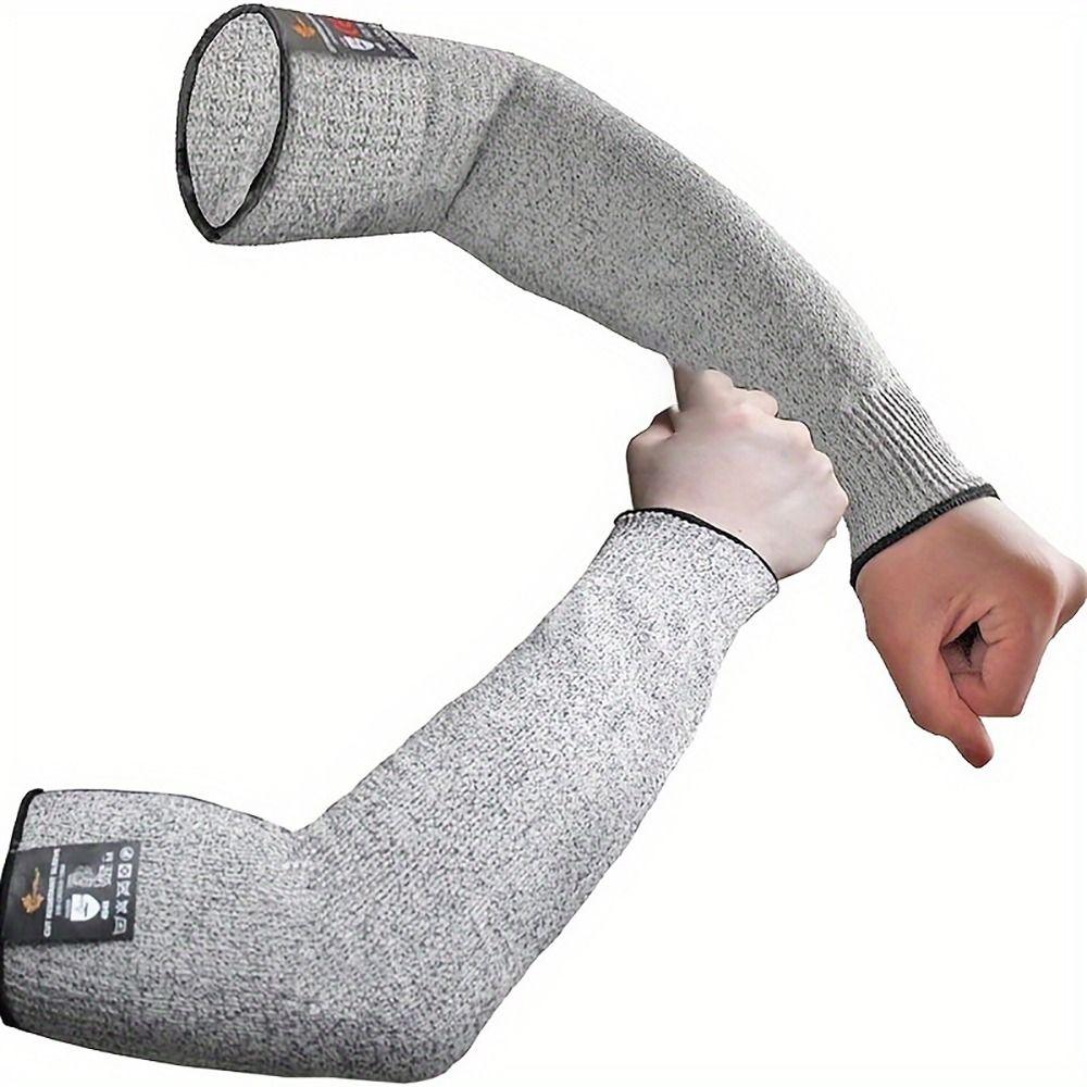 1Pcs/1Pair Level 5 Anti-cut Arm Sleeve Bracers Protector Guard Gloves Durable Safety Sleeves