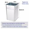 Thickened Galvanized Square Trash Can Liner