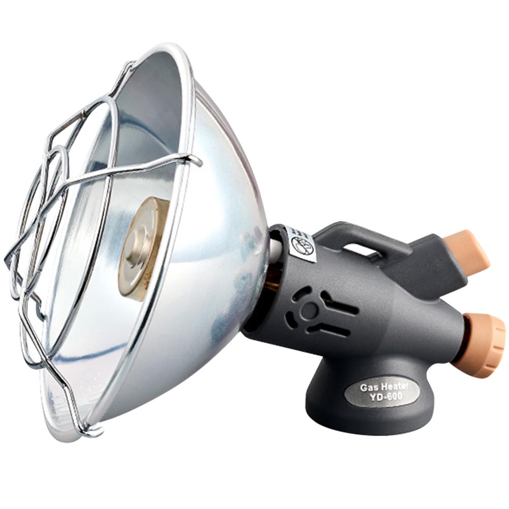 

Портативный пропановый обогреватель с защитной сеткой Мини-обогреватель для кемпинга из нержавеющей стали Безопасный обогреватель для палатки для рыбалки на открытом воздухе Кемпинга светло-серый