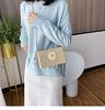 SCIONE Net Red Small Bag 2020 Women Messenger Bag Straw Woven Bag Small Square Bag Shoulder Bag