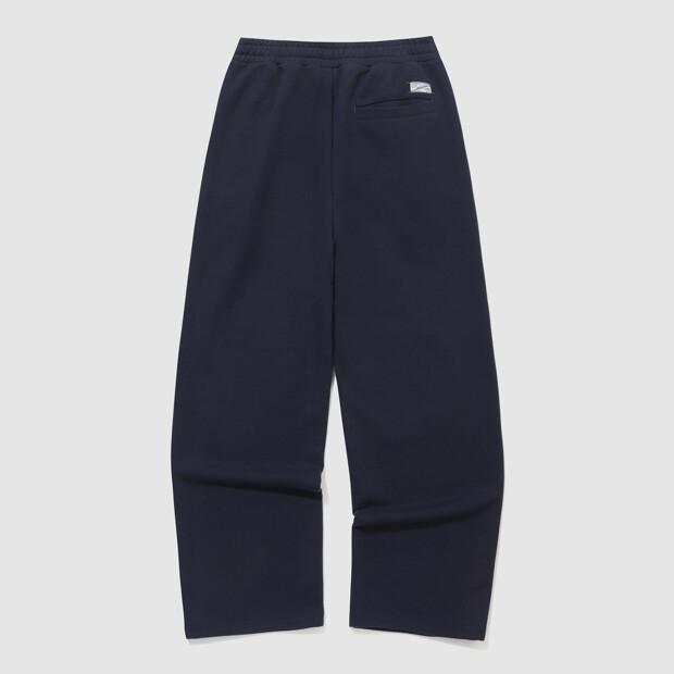 UMBRO Crispy Taslan Wide Straight Sweatpants Navy (Uq321Cfp91) (A Type)