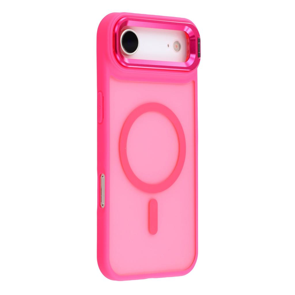 For iPhone Air Case Compatible with MagSafe Lens Kickstand TPU + PC Matte Phone Cover