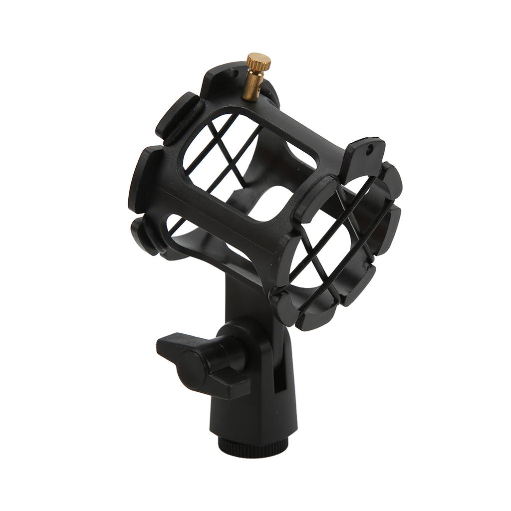 Recording Microphone Holder Mic Shock Mount Plastic Microphone Shockproof Bracket for Live Broadcast
