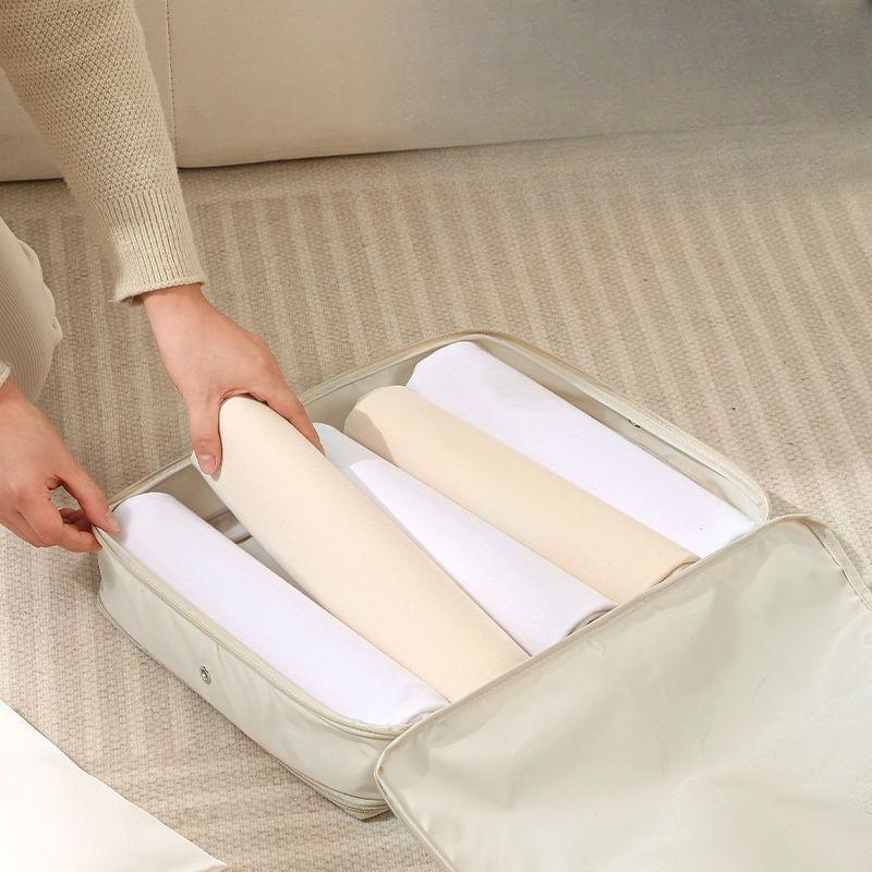 Large Capacity Travel And Family Dual-Use Down Jacket, Blanket Storage Bag, Compressed Clothing Storage Bag, Moving Packing Bag