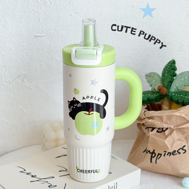 Charmingqi Kids Cartoon Insulated Water Bottle