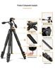 7 Lightweight Era Q720 Aluminum 32mm Photography Tripod Center Column Horizontal Arm for DSLR Cameras