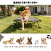 UNP Dog Cot Pet Cot Dog Bed Foldable Cushioned Washable Warm Outdoor Camping Bed Compact Storage Lightweight Breathable Small to Medium Dogs Cats Pet