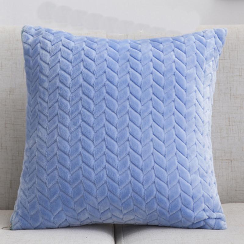 solid color throw pillows