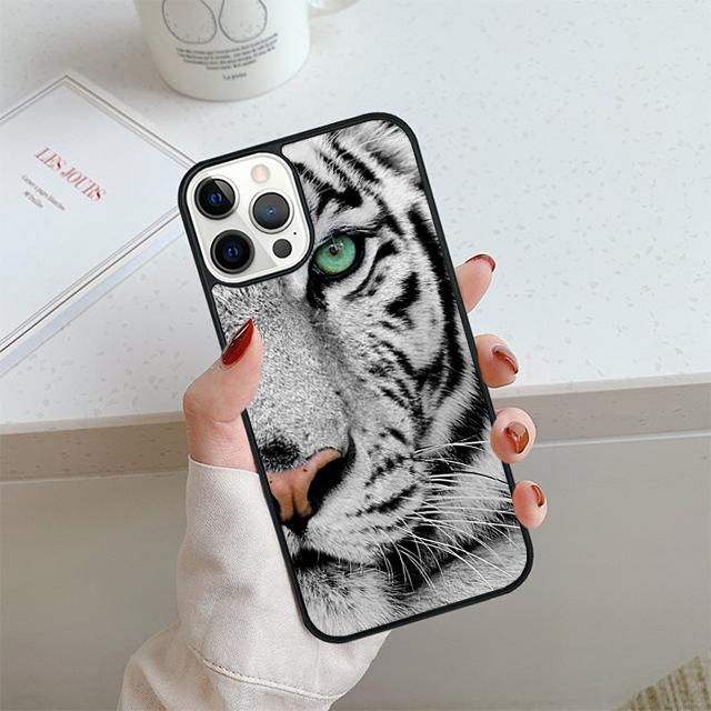 Lion tiger animal cool Phone Case For iPhone 17 Air 14 15 16 13 12 Cover For Apple Pro Max Plus Coque