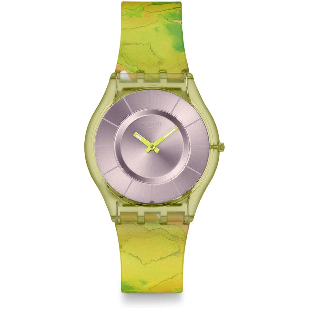 Swatch Skin Classic Biosourced Paradise Canopy Unisex Watch Green SS08G112