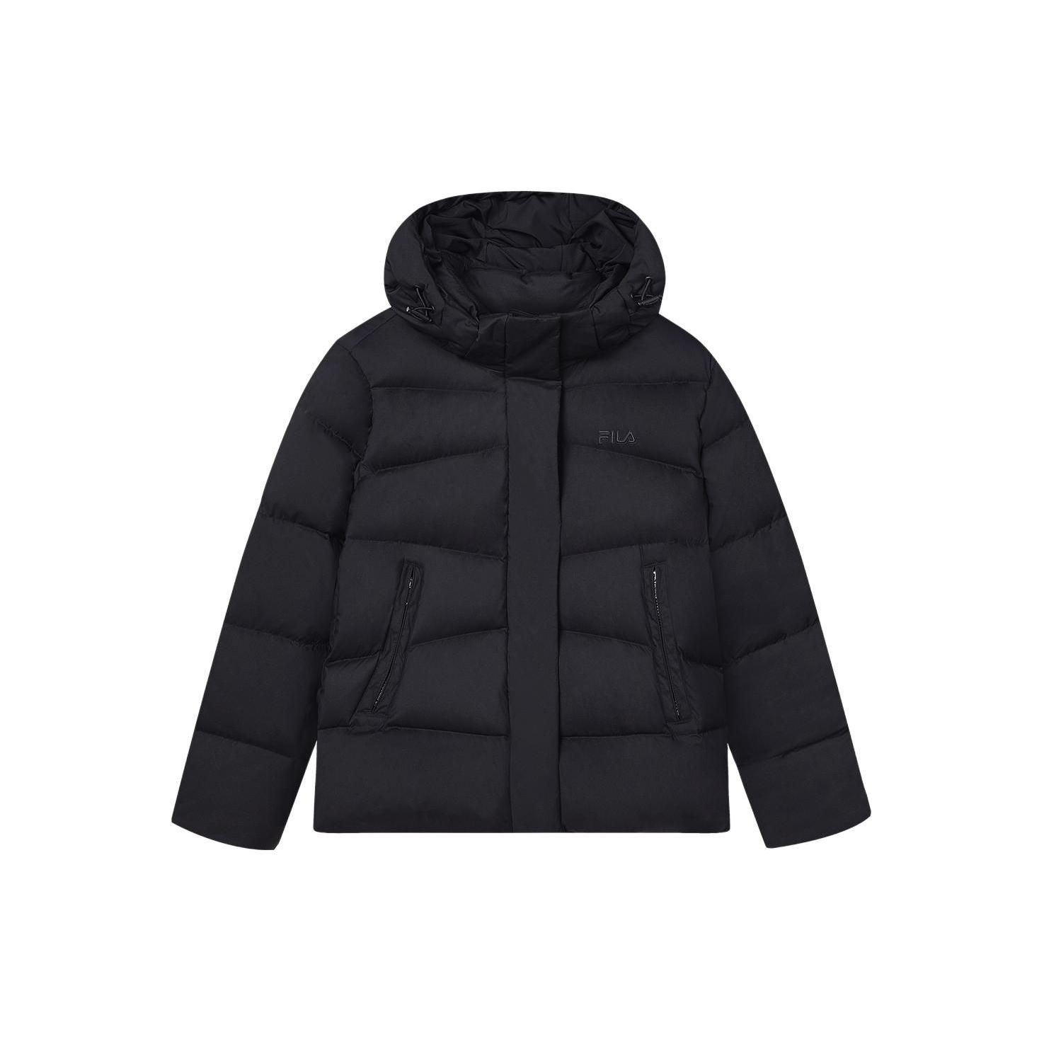 

New FILA Down Jacket Women s Jet Black F11W348916R-BK S