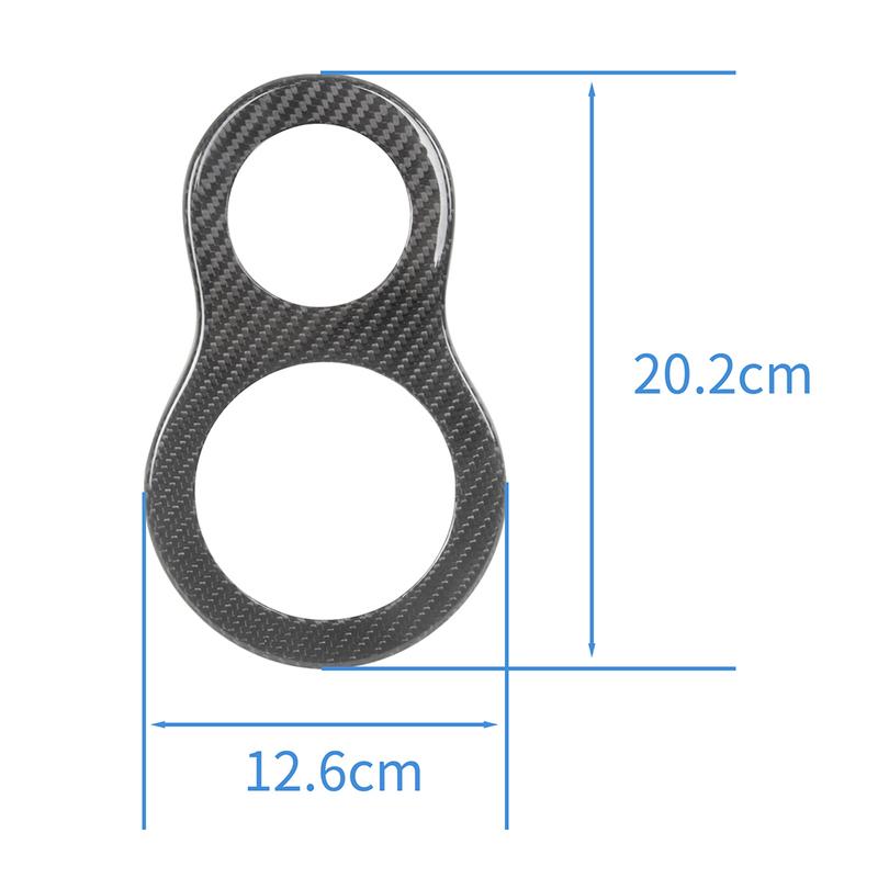 Real Carbon Fiber Gauge Cover Plain/Twill Weave Motorcycle Instrument Meter Cluster Fairing For Ducati 748 916 996 998