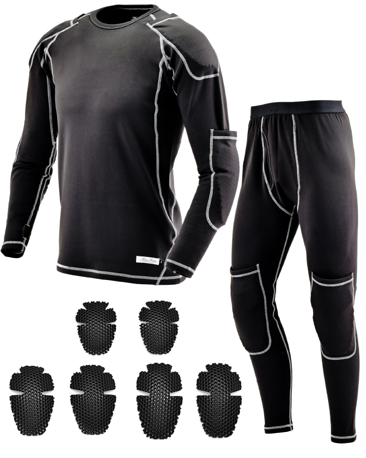 

MaxFritz Motorcycle Innerwear for PW Inner Suit 2 with Size Small Fall/Winter, MFN-2492, Protectors, Black, Men s, (44) чёрный