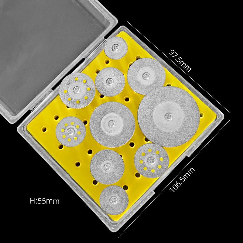 20-Piece Sanding Disc Set for Grinding, Polishing, Rust Removal, and Deburring - Black Diamond Non-Woven Flap Discs
