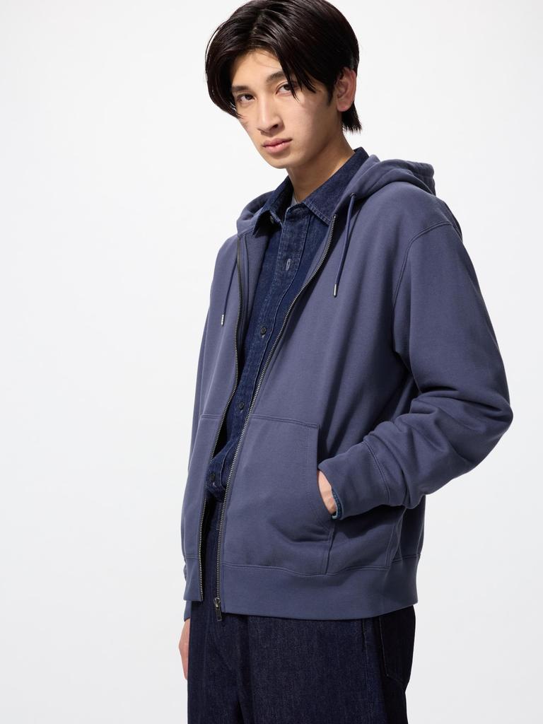 Uniqlo Sweatpool Zip Parka
