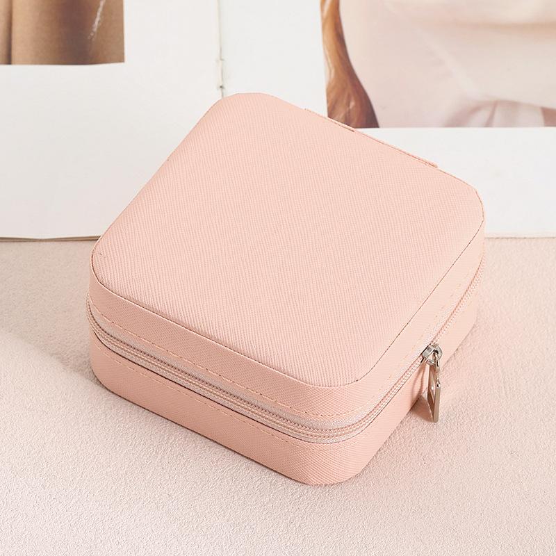 Jewelry storage Boxes - Miniature Jewelry Gifts Case for Earrings, Rings, Necklaces , Compact Travel-Friendly Box 10x10X5cm