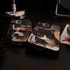 Trendy and cool cat and dog phone case for couples, suitable for Apple 16 Pro Max, personalized iPhone 17, anti-drop 13, mirror finish 15, hard case