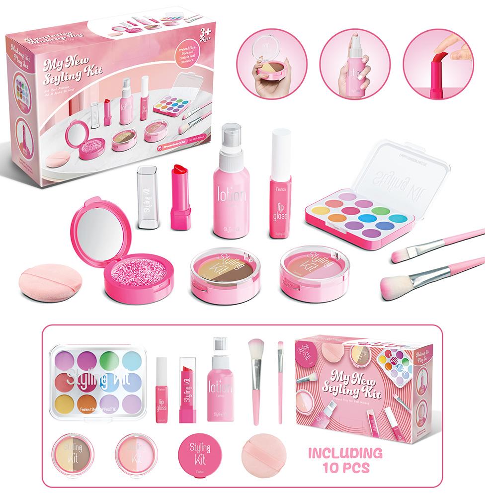 Non-Toxic Diy Pretend Play Makeup Toys Play House Simulation Make Up Cosmetics Set Educational Tovs Gifts For Children