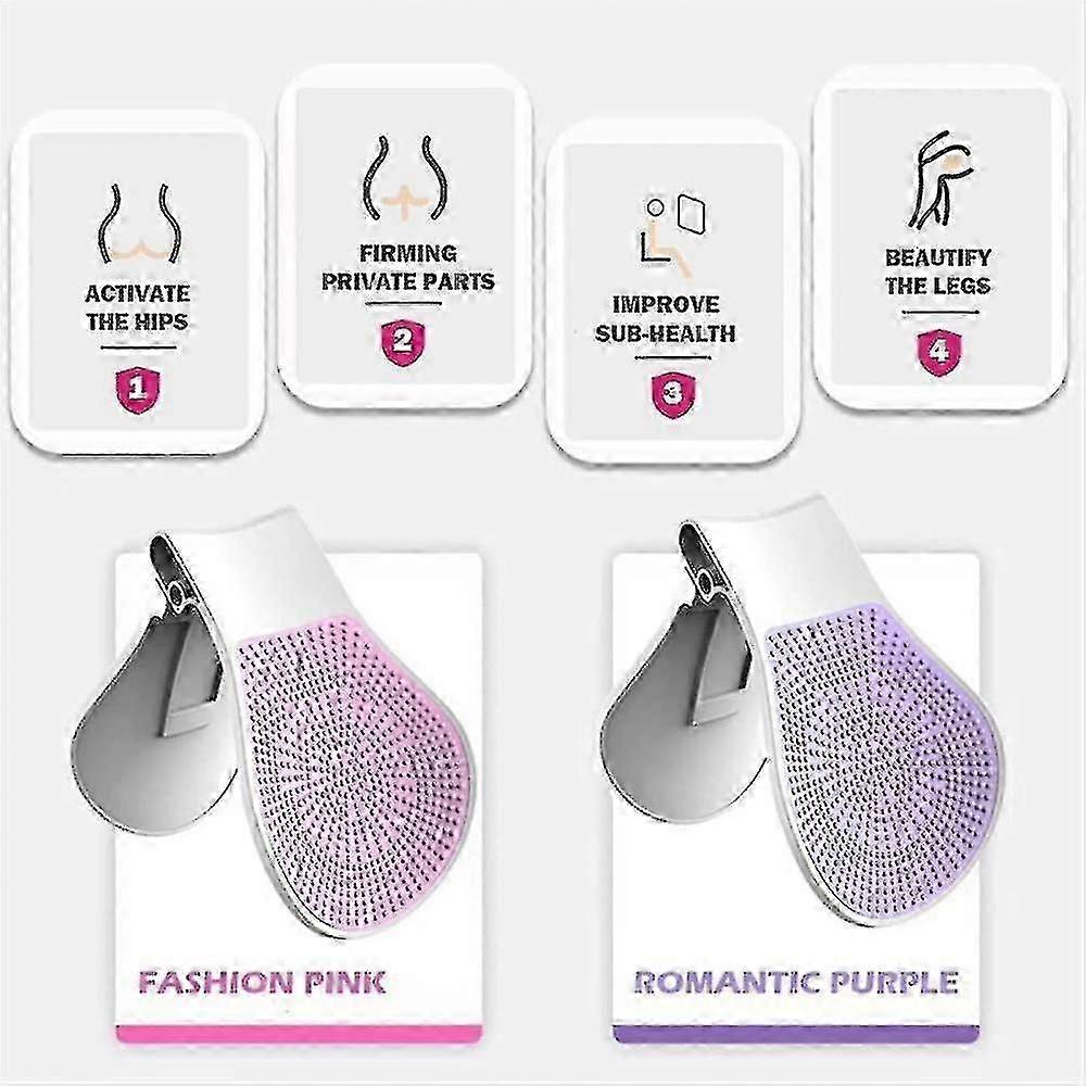 Exerciser Bladder Control Device Pelvic Floor Trainer Thigh Master Muscle Toner Exercise Correcting Buttockspink-purple [ue_m24