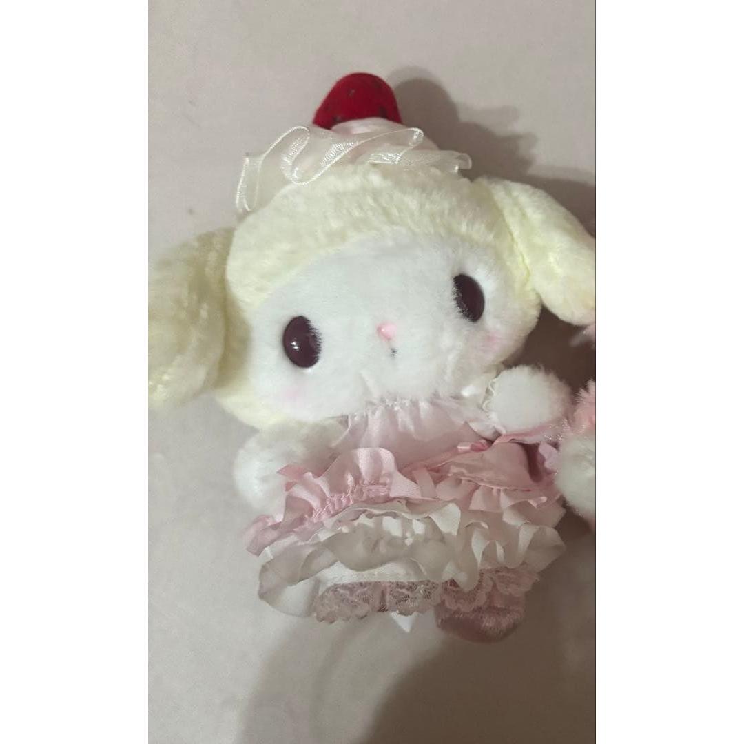 My Melody Strawberry Whip Plush Toy