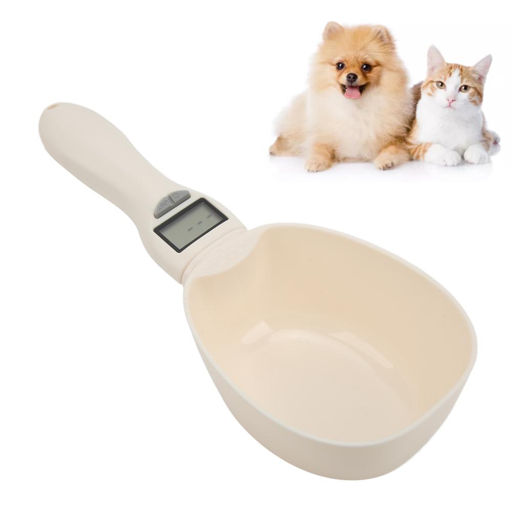 Pet Food Digital Measuring Scoop Dog Food Measuring Cup with LCD Display for Measuring Pets Food