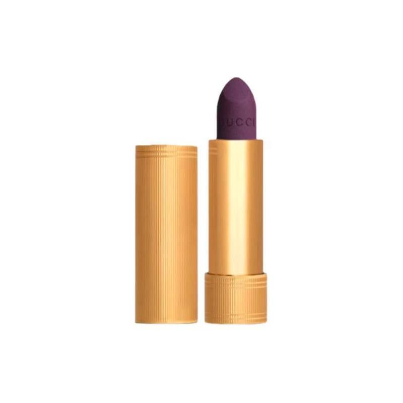 Gucci lipstick [Expiry date] Golden Velvet Lipstick, Colorful Velvet Mist Gold Tube Lipstick, Matte, Easy to Color, Moisturizing, 3.5g