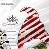 3pcs/set Christmas Reindeer Snowman Bedding Set Includes 1 Duvet Cover And 2 Pillowcases Soft And Skin-Friendly