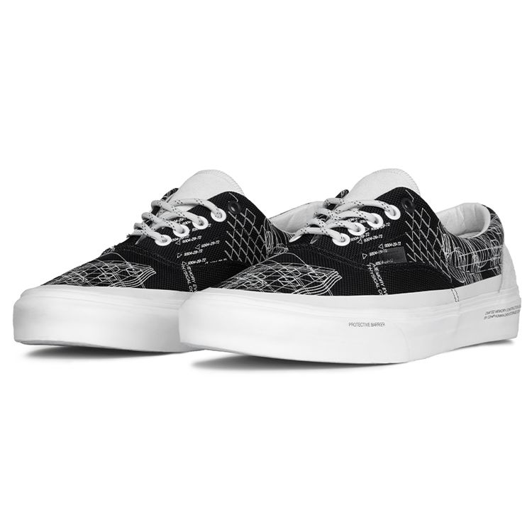 Vans C2H4 X Era Virtual Reality Beta Unisex Sneakers Black Phantom White-Alyssum VN0A5EFN626