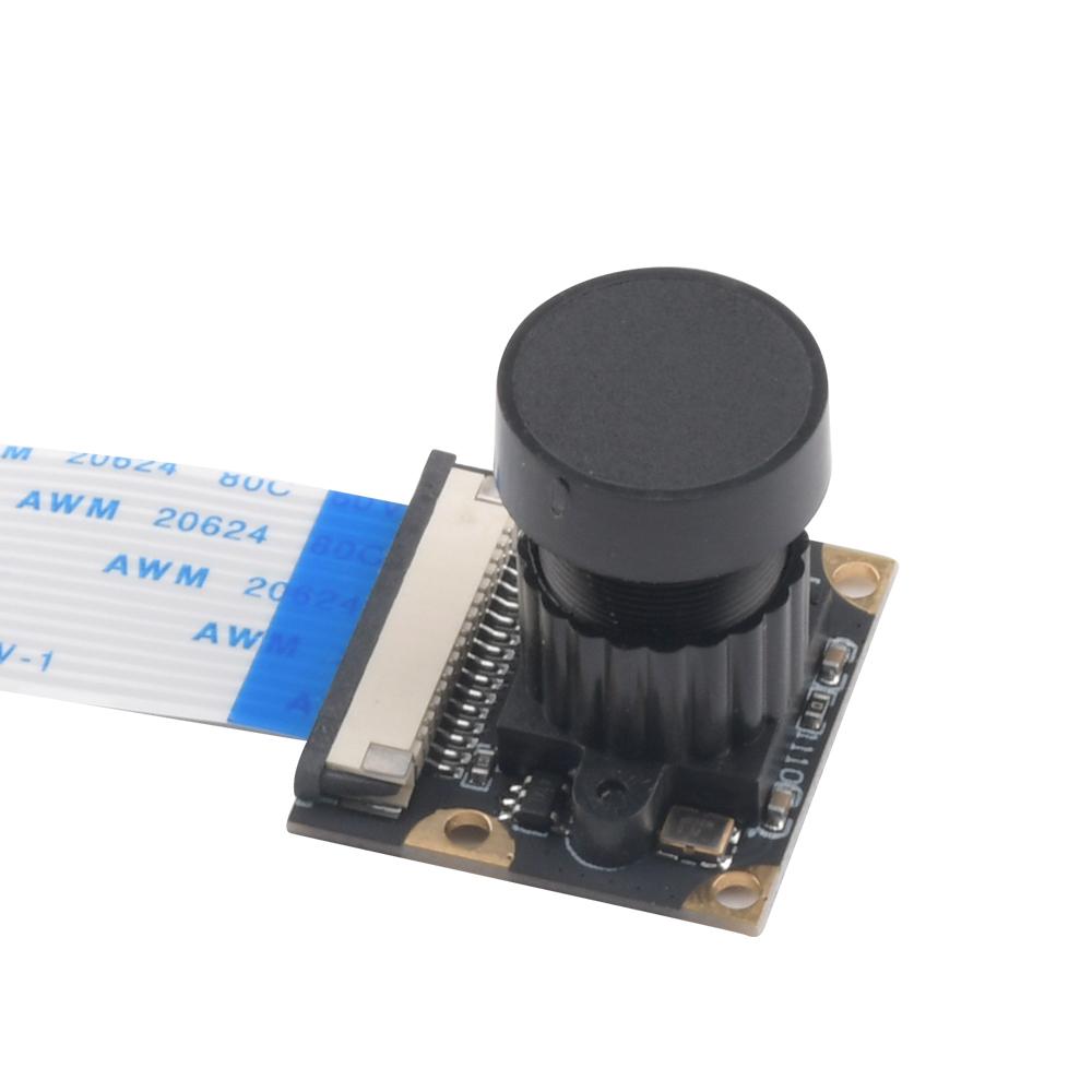 

OV5647 5MP Night Vision with Adjustable-focus 3.6mm Lens For Raspberry Pi 3 3B+ 4 4B Camera Module 2592 x 1944 Resolution Bundle 1