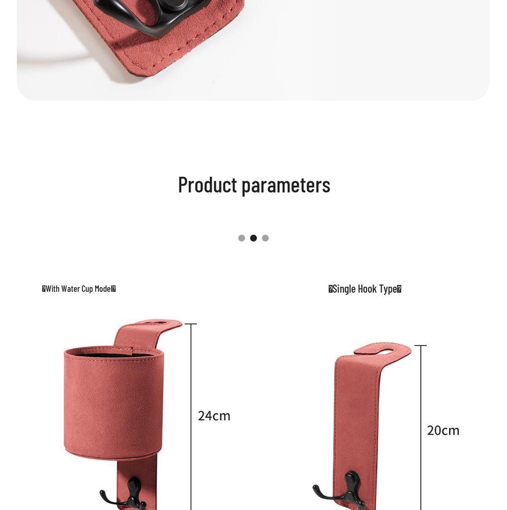 Porte-gobelet de voiture ORA: Compatible avec Chat Bon, Chat Ballet, Chat Blanc, Chat Noir; Comprend Porte-gobelet et Crochet pour sac de dossier de siège auto.