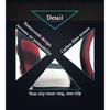 LS AUTO Steering Wheel Cover 38CM 15'' Braid On Steering Wheel Car Styling Universal Carbon Fiber Steering Wheel