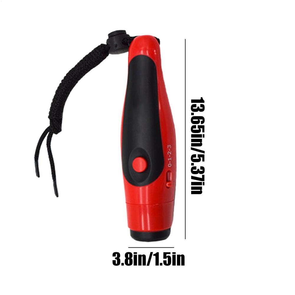 Electronic Whistle 125dB Portable Survival Horn Wilderness Safety Emergency Tool For Outdoor Sports Traffic Ball Pet Training красный