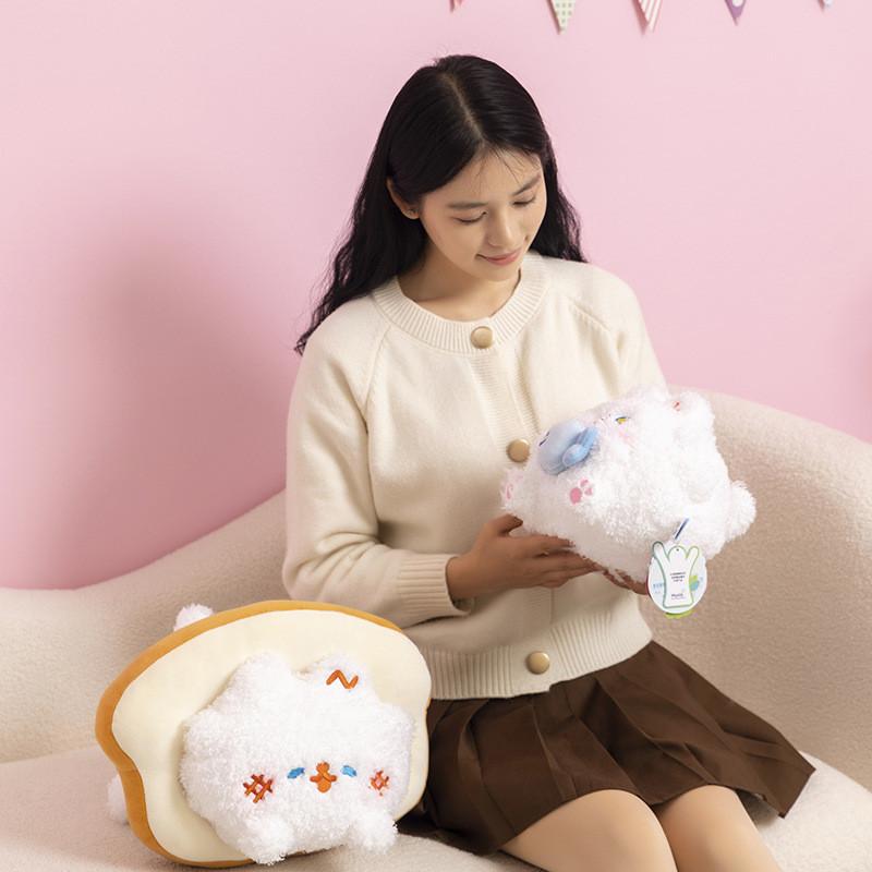 Cute Cartoon Cat Plush Toy Doll Gift For Kids 20cm Soft Short Plush Stuffed Animal