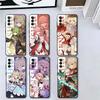 Genshin Impact Anime Soft Phone Case for Samsung A17 A37 A57 A16 A26 A36 A56 A15 A25 A35 A55 A14 A24 A34 A54 A13 A23 A33 A53 A52