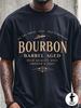 1pz T-shirt Grafica Bourbon da Uomo 100% Asciugatura Rapida Traspirante Girocollo Manica Corta Unisex
