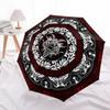 1pc Mythical Beast Ornament Automatic Open/Close Umbrella - Portable Collapsible Umbrella with 8-Rib Stability, Fashion Lovers Yy251017131