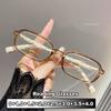 Square Frame Reading Glasses for Women Men HD Lens Ultralight Presbyopia Eyeglasses Ladies Retro Anti-blue Light Hyperopia 0+4.0